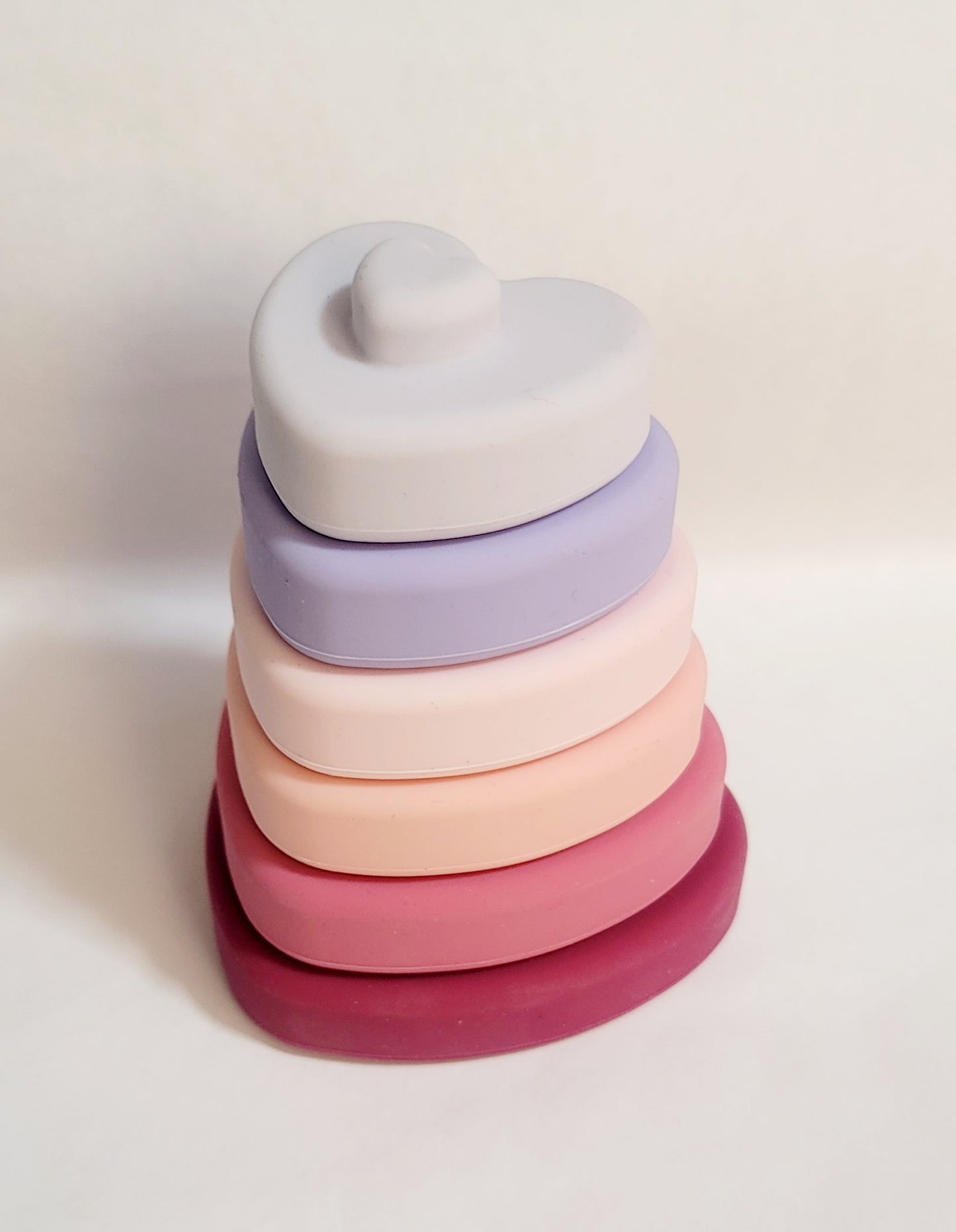 Silicone Heart Stackers