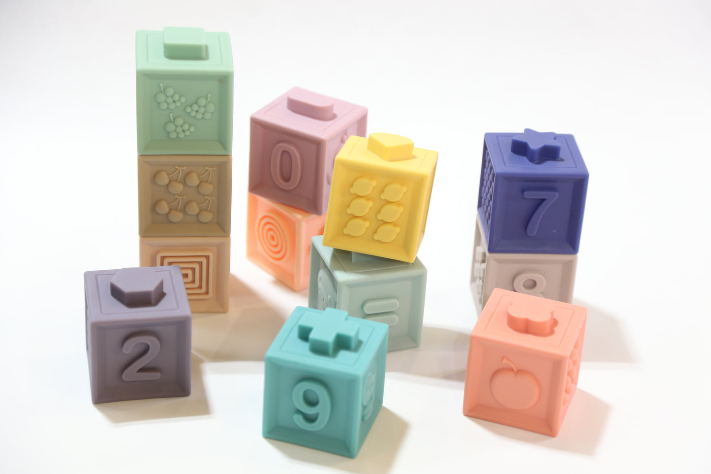 Silicone Stacking Blocks