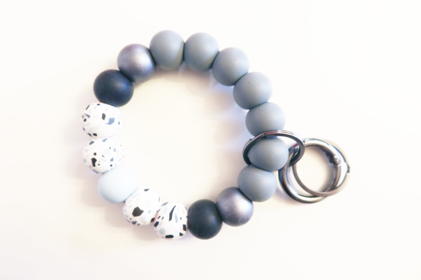 Round Keychains Large Beads