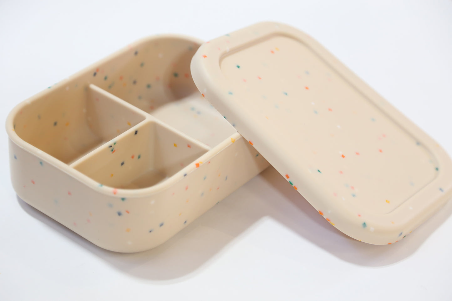 Silicone food storage 3 compartments