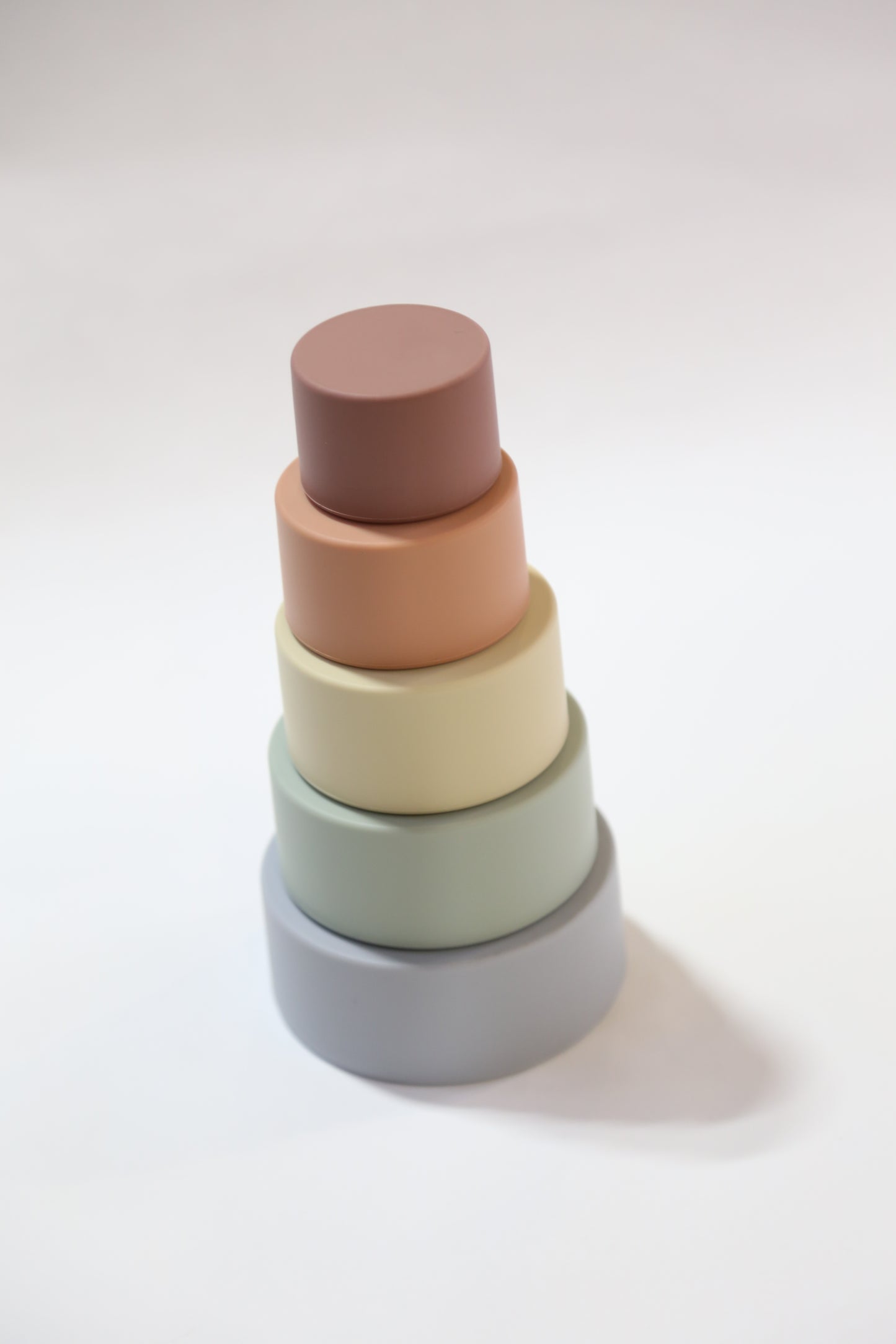 Silicone stacking cups
