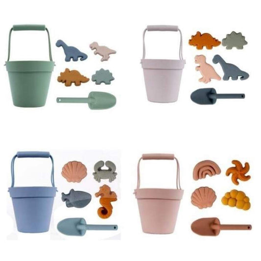 Silicone Sand Pail with Accessories
