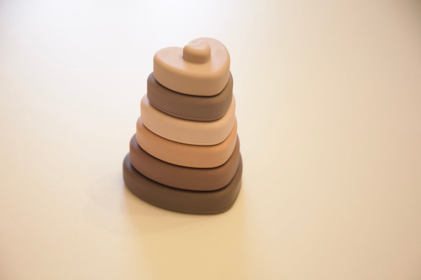 Silicone Heart Stackers